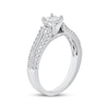 Thumbnail Image 2 of Princess-Cut Diamond Engagement Ring 1/2 ct tw 10K White Gold