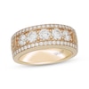 Thumbnail Image 1 of Men's Neil Lane Artistry Lab-Grown Diamond Wedding Band 2 ct tw 14K Yellow Gold