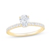 Thumbnail Image 1 of Oval-Cut Diamond Engagement Ring 7/8 ct tw 14K Yellow Gold