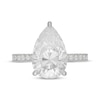 Thumbnail Image 3 of Neil Lane Artistry Pear-Shaped Lab-Created Diamond Engagement Ring 5-5/8 ct tw 14K White Gold