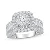 Thumbnail Image 0 of Lab-Grown Diamonds by KAY Round-Cut Halo Engagement Ring 2 ct tw 10K White Gold