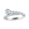 Thumbnail Image 1 of Milestones Diamond Bypass Anniversary Ring 1 ct tw 14K White Gold