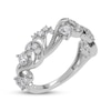 Thumbnail Image 2 of Diamond Vintage-Style Scroll Ring 1/2 ct tw 14K White Gold