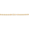 Thumbnail Image 3 of Solid Silk Rope Chain Necklace 3mm 14K Yellow Gold 24&quot;