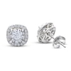 Thumbnail Image 1 of Diamond Earrings 7/8 ct tw Round-Cut 14K White Gold