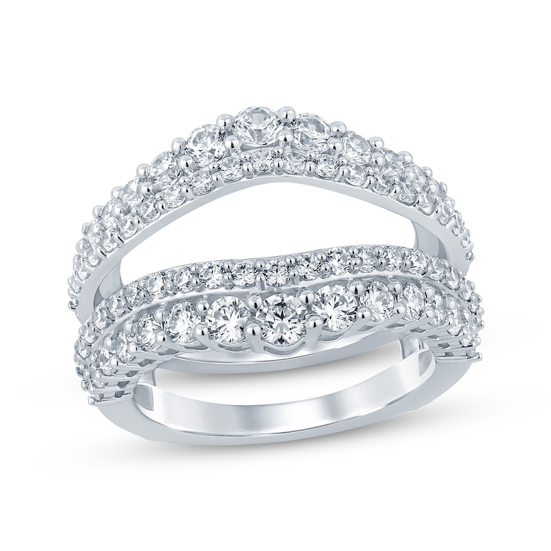 Main Image 1 of Lab-Grown Diamonds by KAY Enhancer Ring 2 ct tw 14K White Gold