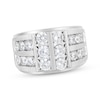 Thumbnail Image 0 of Men's Lab-Grown Diamonds by KAY Fashion Ring 3 ct tw 10K White Gold