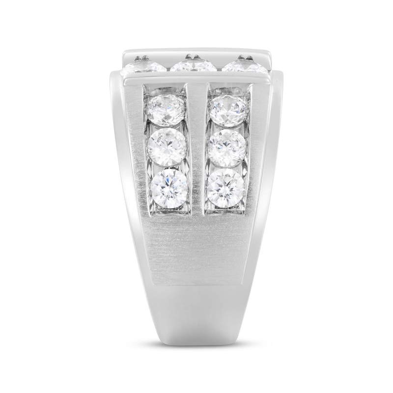 Men's Lab-Grown Diamonds by KAY Fashion Ring 3 ct tw 10K White Gold