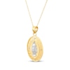 Thumbnail Image 2 of Diamond Accent Mary Necklace 14K Yellow Gold 20&quot;