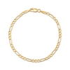 Thumbnail Image 1 of Children's Hollow Figaro Chain Bracelet 2.65mm 14K Yellow Gold 6&quot;