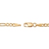 Thumbnail Image 3 of Children's Hollow Figaro Chain Bracelet 2.65mm 14K Yellow Gold 6&quot;