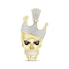 Thumbnail Image 1 of Men's Diamond Skull with Crown Charm 1/2 ct tw 10K Yellow Gold