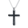 Thumbnail Image 1 of Men's Cross Necklace Stainless Steel