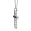 Thumbnail Image 2 of Men's Cross Necklace Stainless Steel