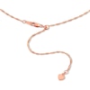 Thumbnail Image 2 of Solid Singapore Link Chain 10K Rose Gold 20&quot; Adjustable