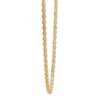 Thumbnail Image 1 of Semi-Solid Rope Chain Necklace 14K Yellow Gold 20"