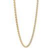 Thumbnail Image 2 of Semi-Solid Rope Chain Necklace 14K Yellow Gold 20"