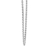 Thumbnail Image 2 of Semi-Solid Rope Chain Necklace 14K White Gold 20&quot;