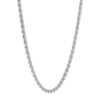 Thumbnail Image 3 of Semi-Solid Rope Chain Necklace 14K White Gold 20&quot;