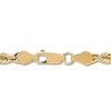 Thumbnail Image 2 of 24&quot; Semi-Solid Rope Chain Necklace 14K Yellow Gold Appx. 4.4mm