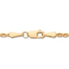 Thumbnail Image 3 of 18&quot; Semi-Solid Rope Chain Necklace 14K Yellow Gold Appx. 2mm