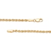Thumbnail Image 1 of Double Rope Drop Necklace 10K Yellow Gold 17"