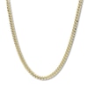 Thumbnail Image 0 of Curb Chain Necklace Solid 14K Yellow Gold 22"