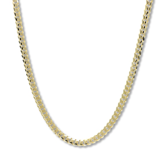 Kay Outlet Curb Chain Necklace Solid 14K Yellow Gold 24