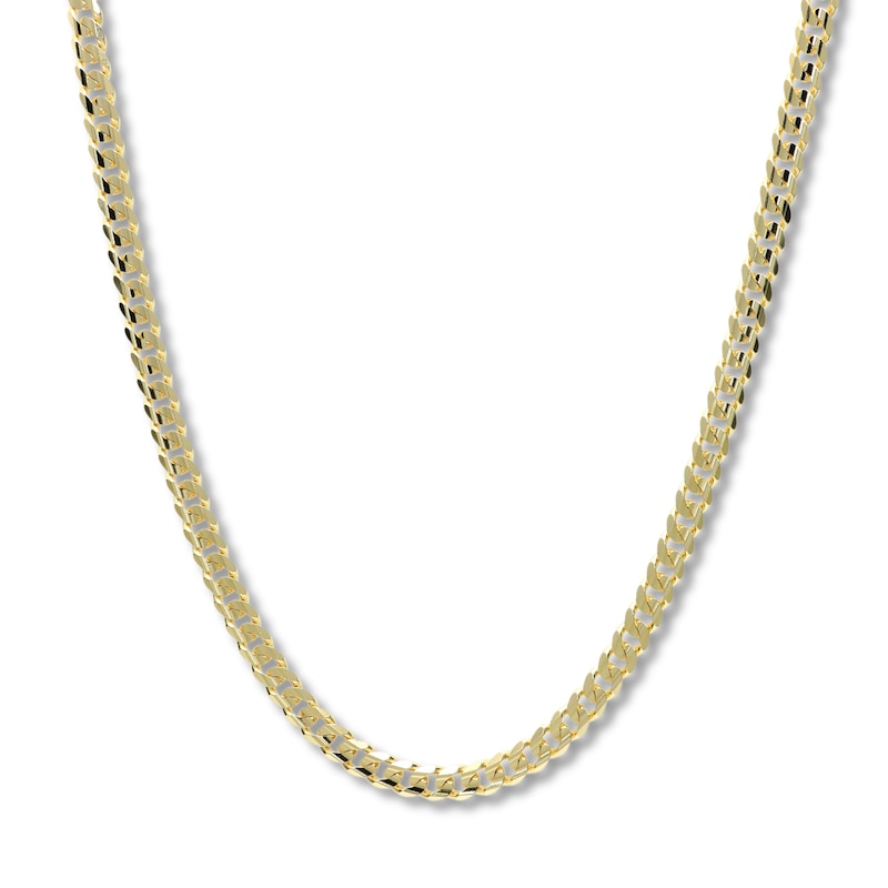 Solid Gold Curb Chain for sale