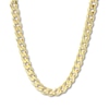 Thumbnail Image 0 of Curb Chain Necklace Solid 14K Yellow Gold 24"