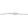 Thumbnail Image 3 of Solid Box Chain Necklace 14K White Gold 20&quot;