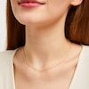 Thumbnail Image 3 of Semi-Solid Glitter Rope Chain Necklace 14K Yellow Gold 16&quot;