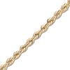 Thumbnail Image 1 of Semi-Solid Glitter Rope Chain Necklace 14K Yellow Gold 20"