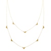 Thumbnail Image 1 of Double Layer Necklace 10K Yellow Gold 18&quot;