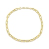 Thumbnail Image 1 of Hollow Paperclip Necklace 10K Yellow Gold 20&quot;