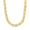 Thumbnail Image 1 of Solid Mariner Chain Necklace 14K Yellow Gold 22&quot;