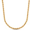 Thumbnail Image 1 of Semi-Solid Rope Chain Necklace 14K Yellow Gold 20&quot;