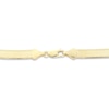 Thumbnail Image 3 of Solid Herringbone Necklace 14K Yellow Gold 20&quot;