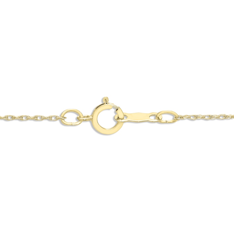 Main Image 2 of Anchor Necklace 10K Yellow Gold 18&quot;