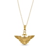 Thumbnail Image 0 of Naval Aviator Wings Necklace 10K Yellow Gold 18"