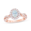 Thumbnail Image 1 of THE LEO First Light Diamond Oval-Cut Engagement Ring 1 ct tw 14K Two-Tone Gold