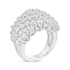 Thumbnail Image 2 of Diamond Starburst Anniversary Band 5 ct tw 14K White Gold