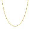 Thumbnail Image 1 of Solid Ellipse Bead Chain Necklace 14K Yellow Gold 18&quot;