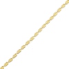 Thumbnail Image 2 of Solid Ellipse Bead Chain Necklace 14K Yellow Gold 18&quot;