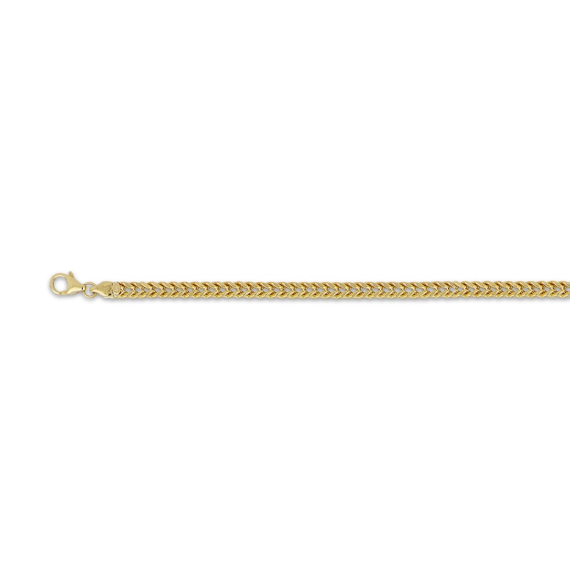 Solid Franco Chain Necklace 5.1mm 10K Yellow Gold 26