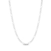 Thumbnail Image 0 of Solid Figaro Chain Necklace 4mm 14K White Gold 20"