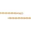Thumbnail Image 1 of Solid Rope Chain Necklace 4.5mm 14K Yellow Gold 22"