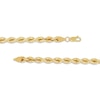 Thumbnail Image 1 of Solid Rope Chain Necklace 5.7mm 14K Yellow Gold 22"