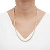 Thumbnail Image 1 of Solid Rope Chain Necklace 6.4mm 14K Yellow Gold 22"