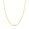 Thumbnail Image 0 of Solid Valentino Chain Necklace 2.7mm 14K Yellow Gold 18"